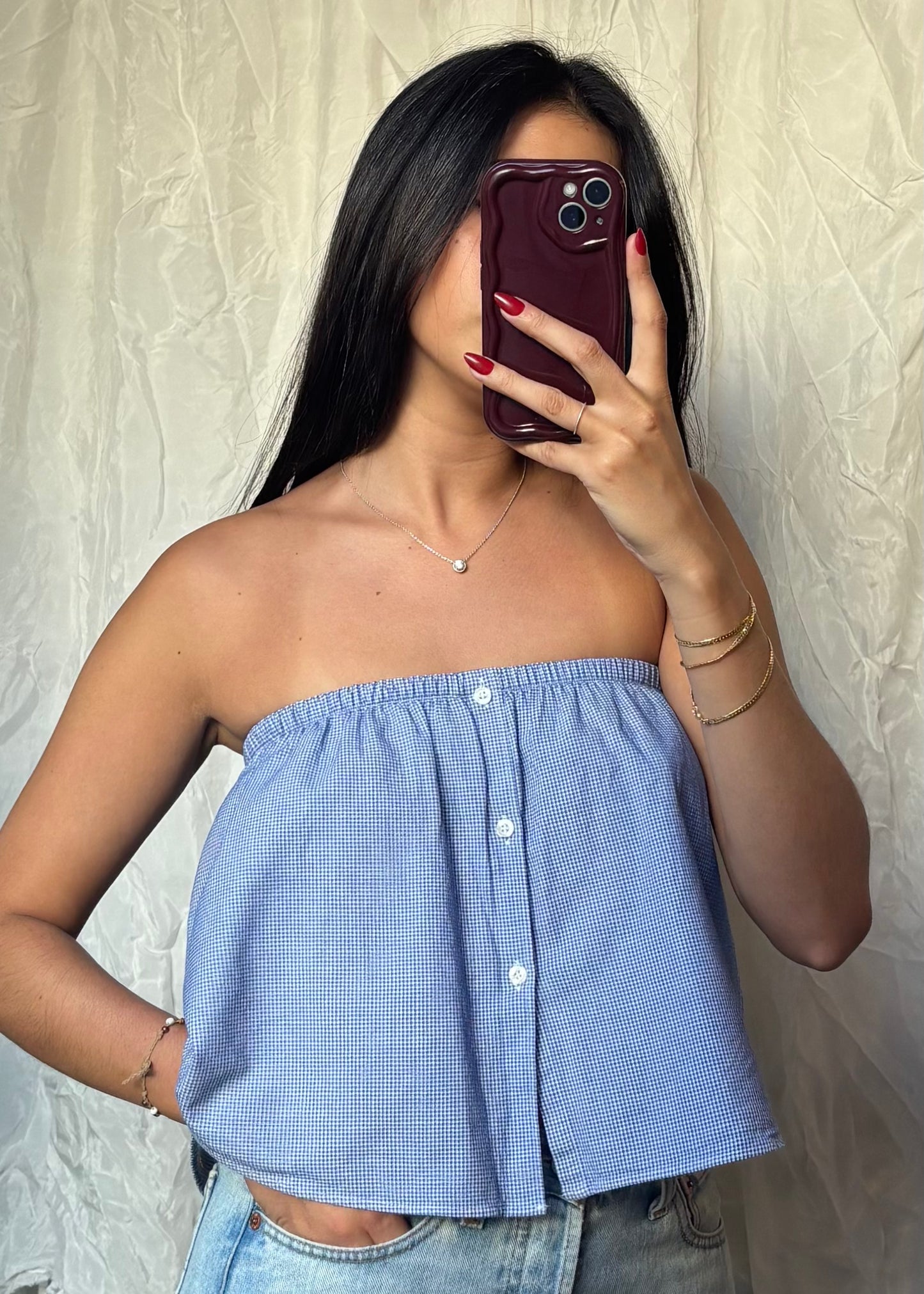Top Giulia, Bleu, XS-S