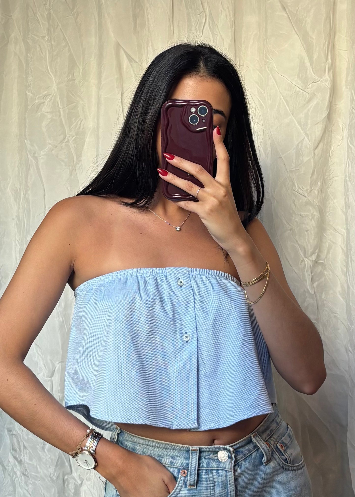 Top Giulia, Bleu, XS/S