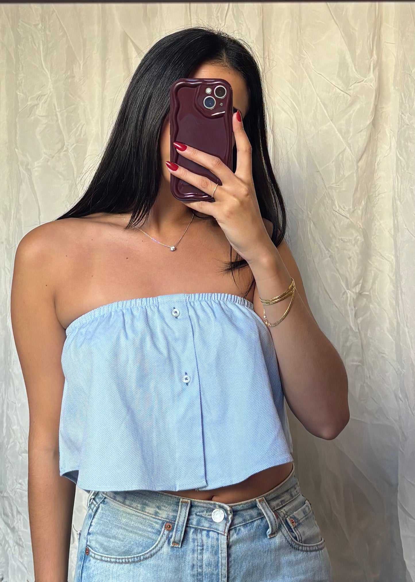 Top Giulia, Bleu, XS/S