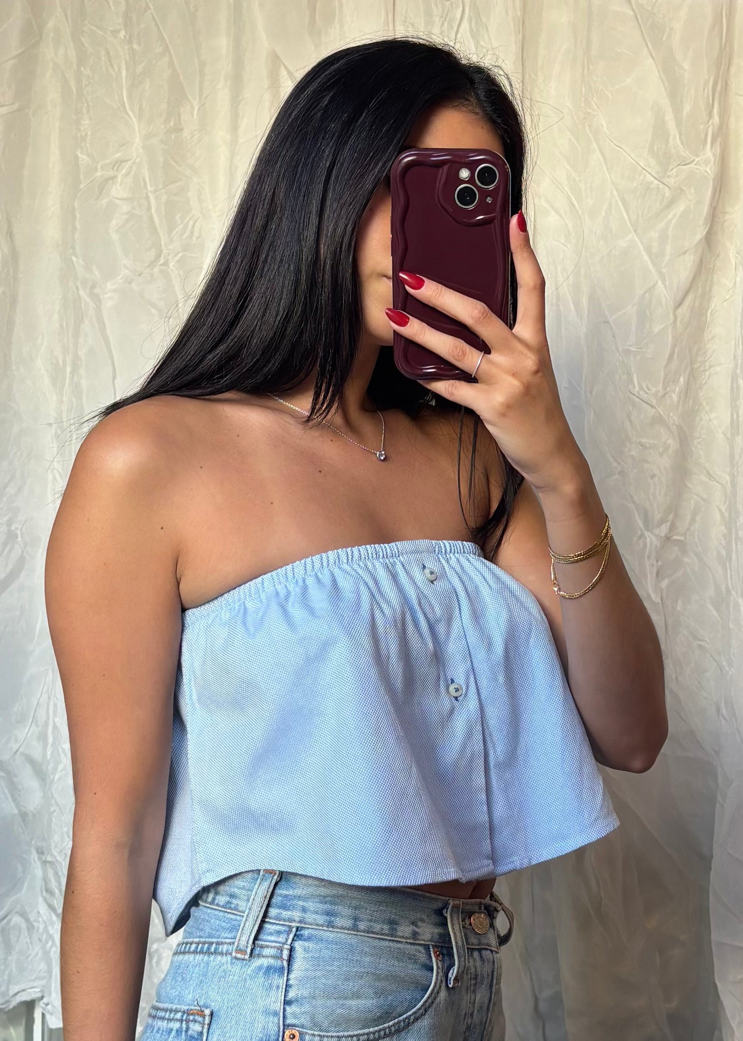 Top Giulia, Bleu, XS/S