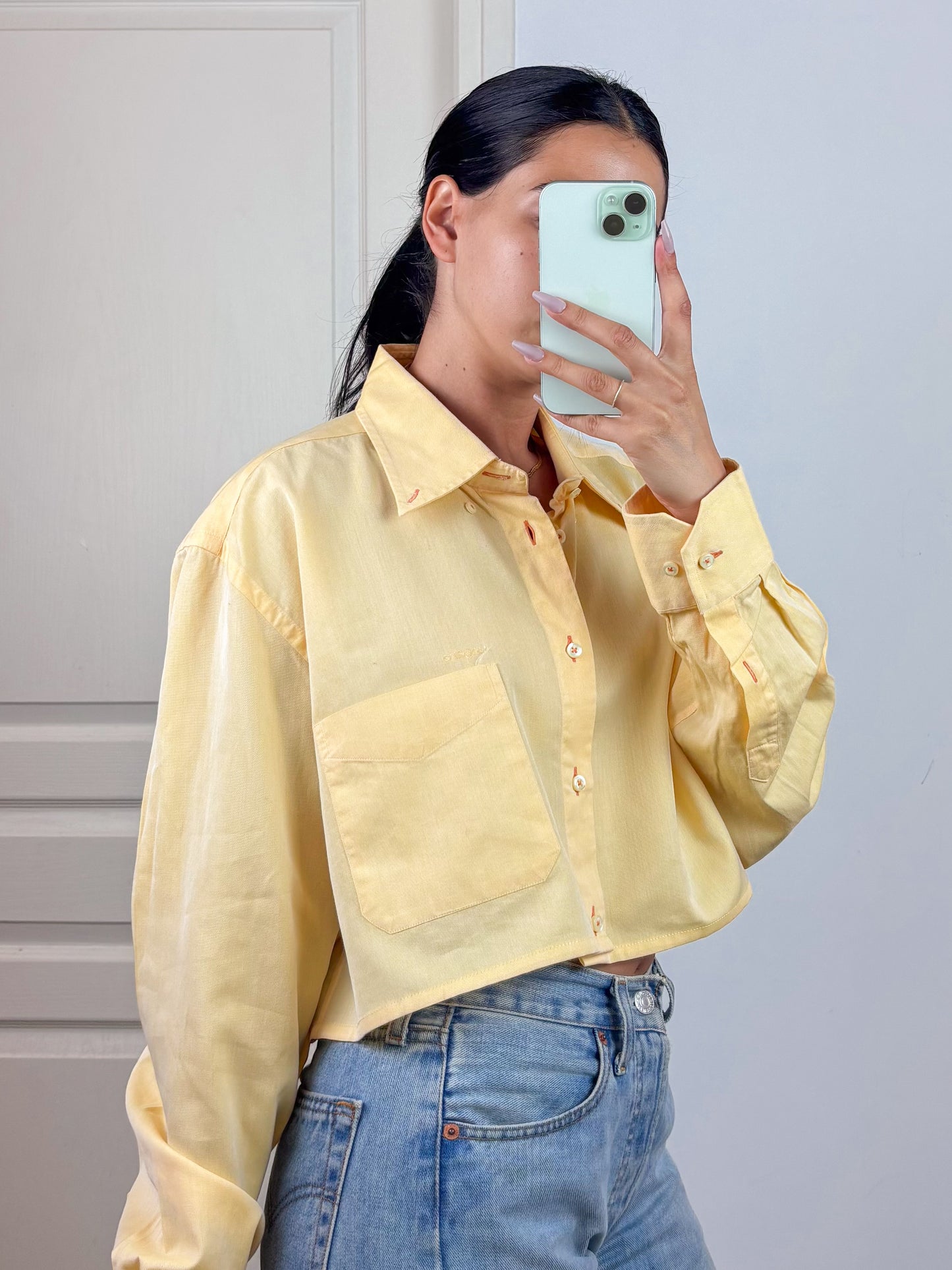 Chemise Ino, Jaune, M/L