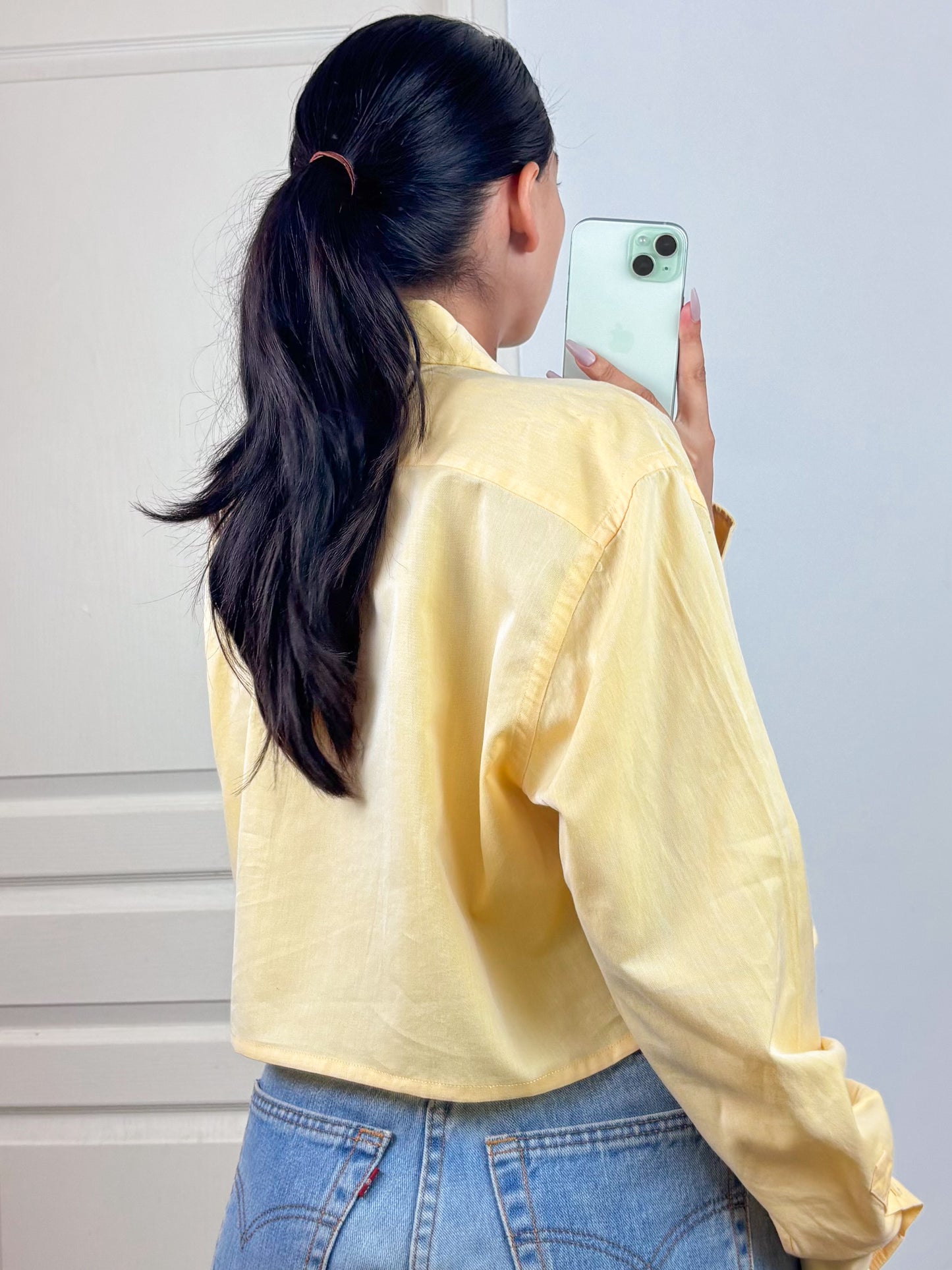 Chemise Ino, Jaune, M/L