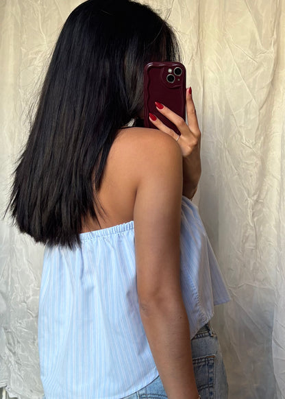 Top Giulia, Bleu rayé, S/M