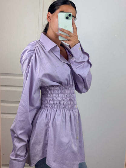 CHEMISIER ARIA - LAVANDE- M/L